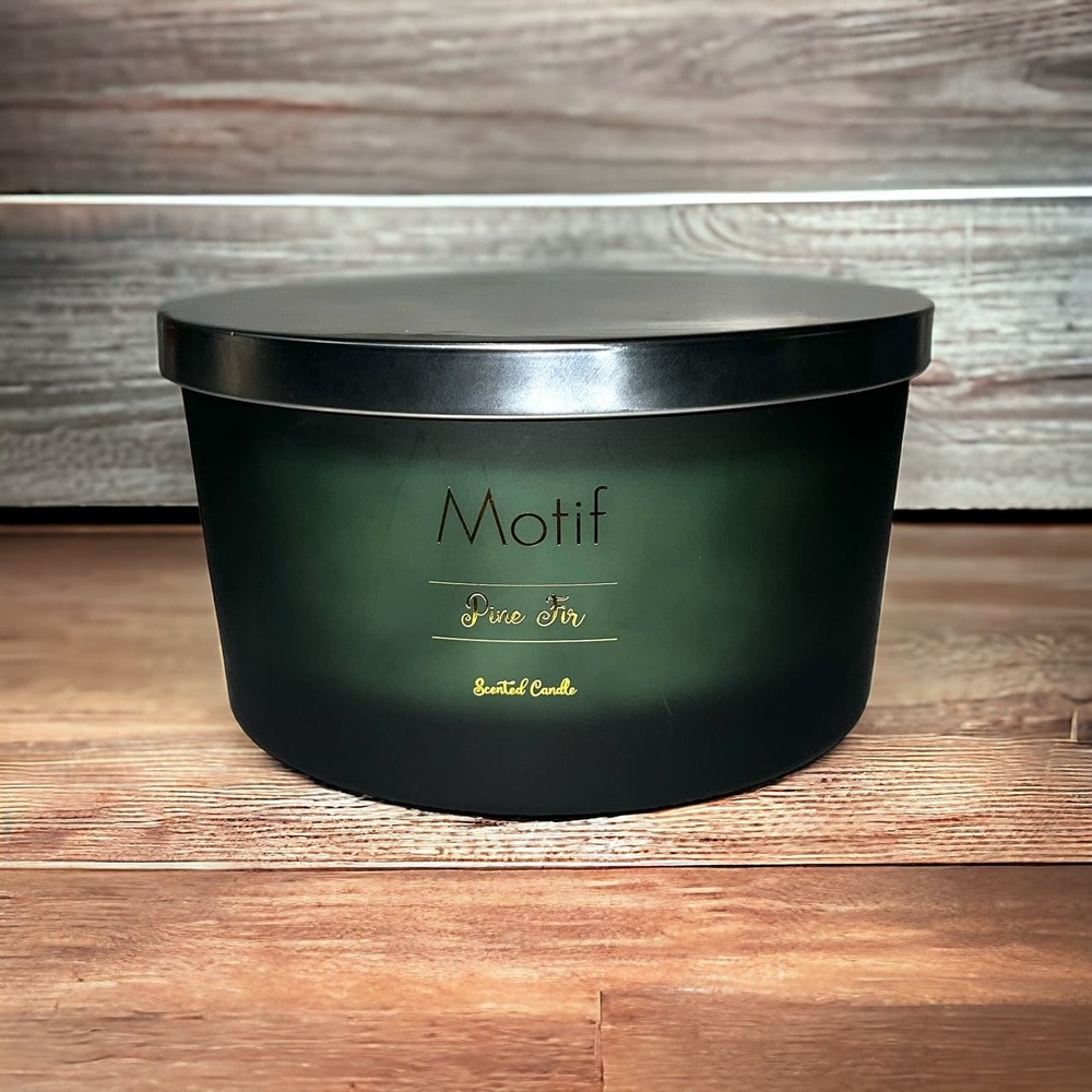 Candle, Pine Fir Scent, Soy Wax, 650 g